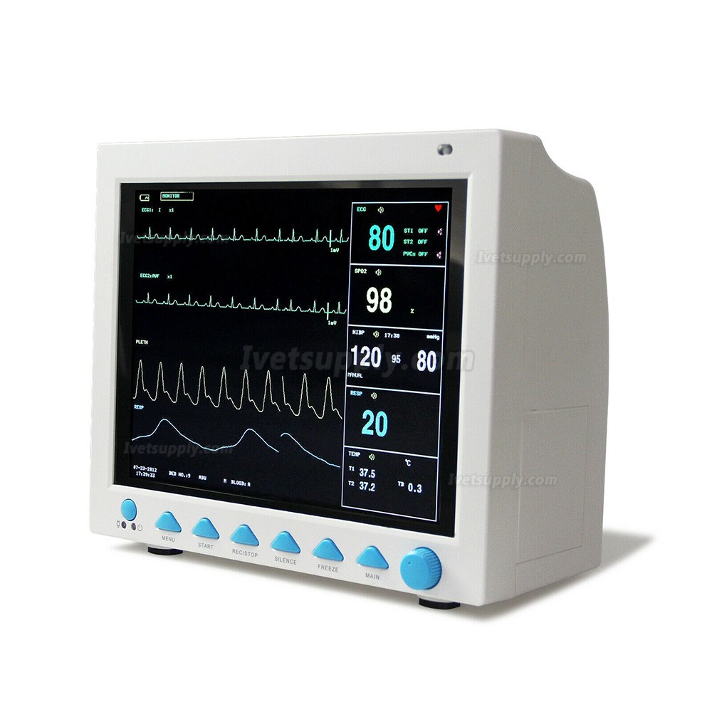 CONTEC CMS8000-VET Veterinary Patient Monitor,6 Parameters,ICU CCU Vital Signs